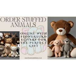 Order Stuffed Animals Online with FlowersUKDelivery for the Perfect Gift